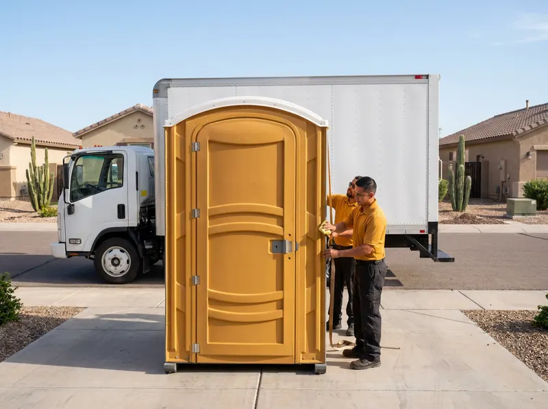 Deluxe Porta Potty Rental in Goodyear, AZ