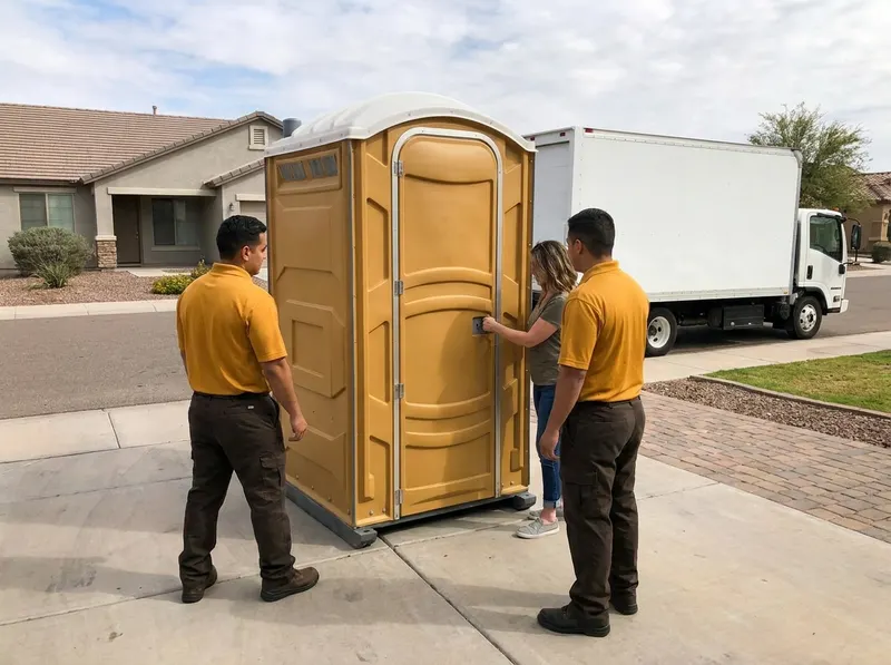 Weekend Event Porta Potty Rental in Goodyear, AZ